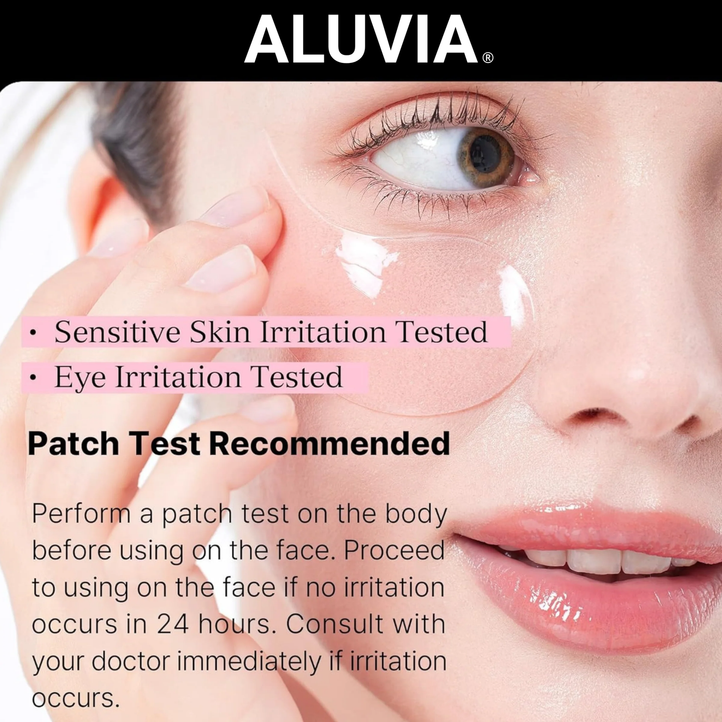 ALUVIA™ Peptide Collagen Hydrogel Eye Patch