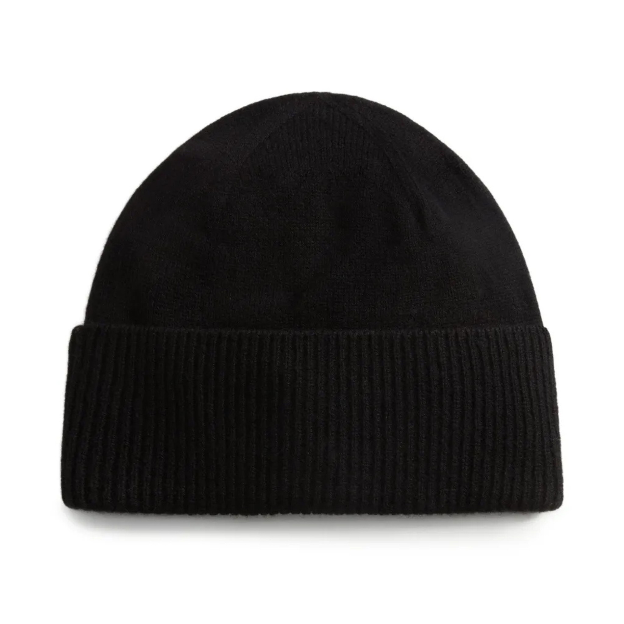 RIBBED CASHMERE BEANIE