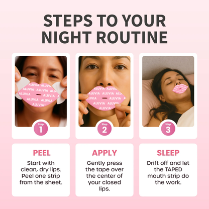 ALUVIA™ Infused Mouth Tape For Sleep skin and energy
