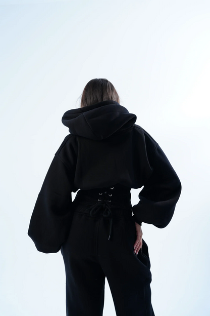 She’s Snatched Corset Hoodie